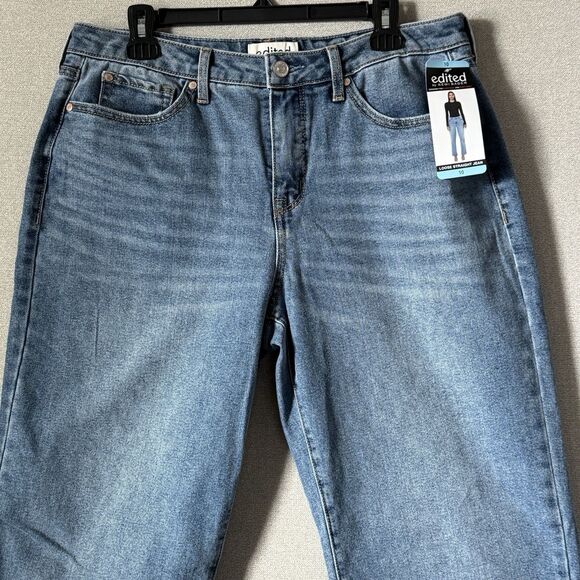 Edited by Remi Bader Women's Loose Straight Jean Size 10 Authentic Casual Denim - Picture 3 of 7